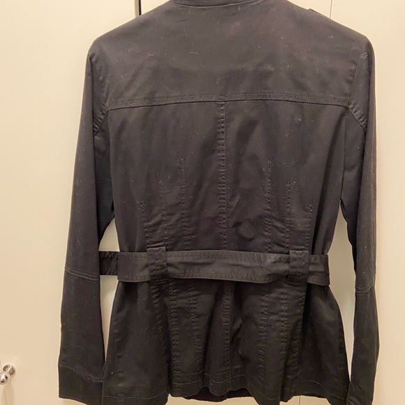 H&M Black Belted Utility Jacket - Picture 4 of 5